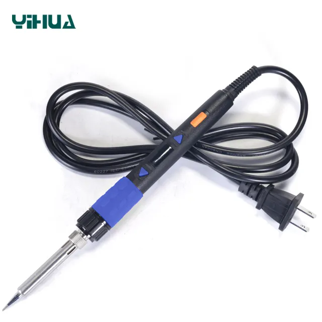 YIHUA Alat Solder Listrik 928D-III 65W 90W 110W Tampilan Digital Multi Fungsi Kontrol Suhu