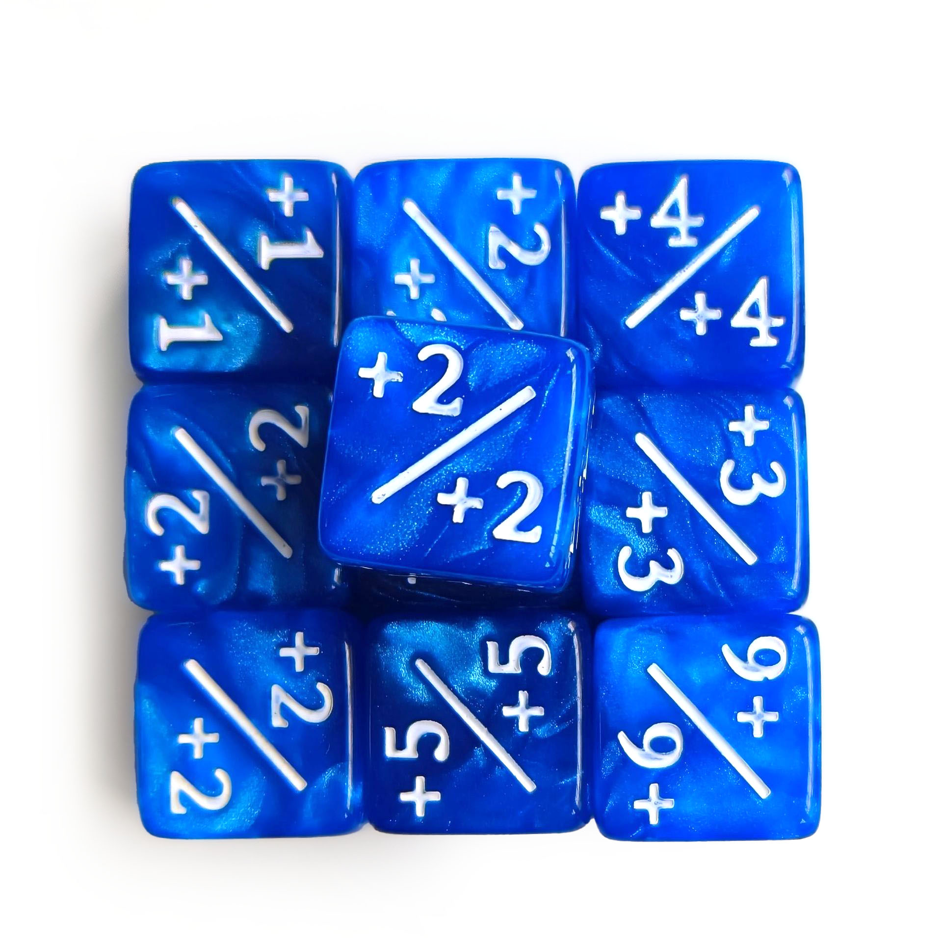 Bleu marbré