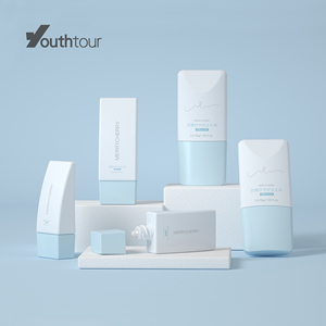TOB Customize Plastic Lotion Packaging <strong>Containers</strong> 30ml <strong>40ml</strong> PE Material <strong>Empty</strong> Plastic Makeup Base and Sunscreen Squeeze Bottle