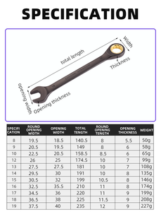 Chất Lượng Cao Sửa Chữa Tấm Tay Kết Hợp Vàng <span class=keywords><strong>Ratchet</strong></span> Cờ Lê Tùy Chỉnh Dual-Mục Đích Mận Hoa Nhanh Chóng <span class=keywords><strong>Ratchet</strong></span> Cờ Lê - Product Image 6
