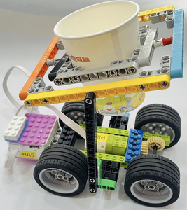 Icqbot ชุดหุ่นยนต์เข้ารหัสแบบอินเตอร์แอคทีฟของเล่นวิทยาศาสตร์ Wedo2.0 Ev3ของเล่นสร้างบล็อคฟิสิกส์สเกล1:8เพื่อการศึกษา - Product Image 5