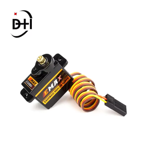 EMAX ES08MAII 12g Mini Metal dişli Analog Servo ES08MA II Rc araba tekne helikopter uçak Robot yedek parça için - Product Image 6
