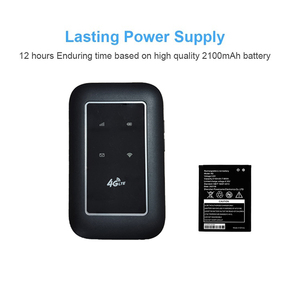 Taşınabilir en iyi modem <span class=keywords><strong>mini</strong></span> 4G LTE 150mbps 2100mAh kablosuz wifi sim kartlı router yuvası - Product Image 5