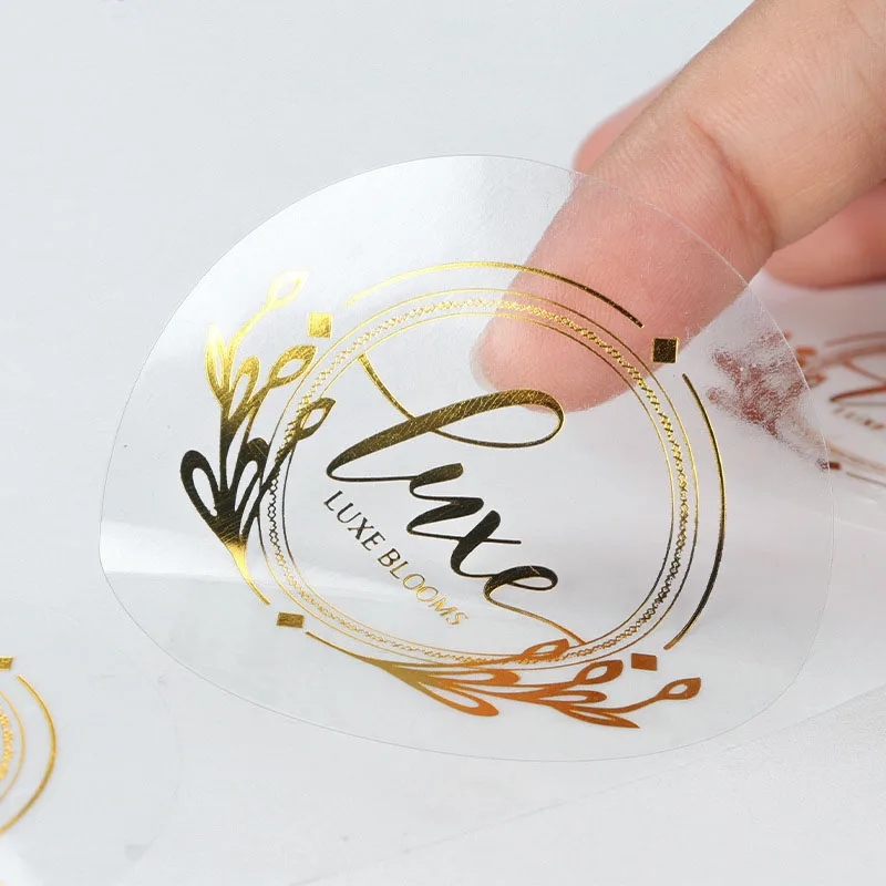 Transparent sticker