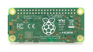 Raspberry Pi Zero 2 W WH computer a scheda singola BCM2710A1 Quad-core 64 bit SoC scheda di sviluppo