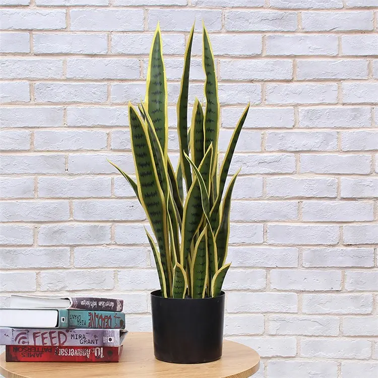 V-3267 Artificial de alta calidad Sansevieria serpiente planta para la decoración de interiores