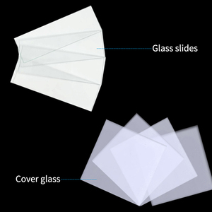 <strong>Lab</strong> Supplies Positive <strong>Slide</strong> Medical Prepared Glass Cover slip <strong>Microscope</strong> <strong>Slides</strong> - Product Image 2
