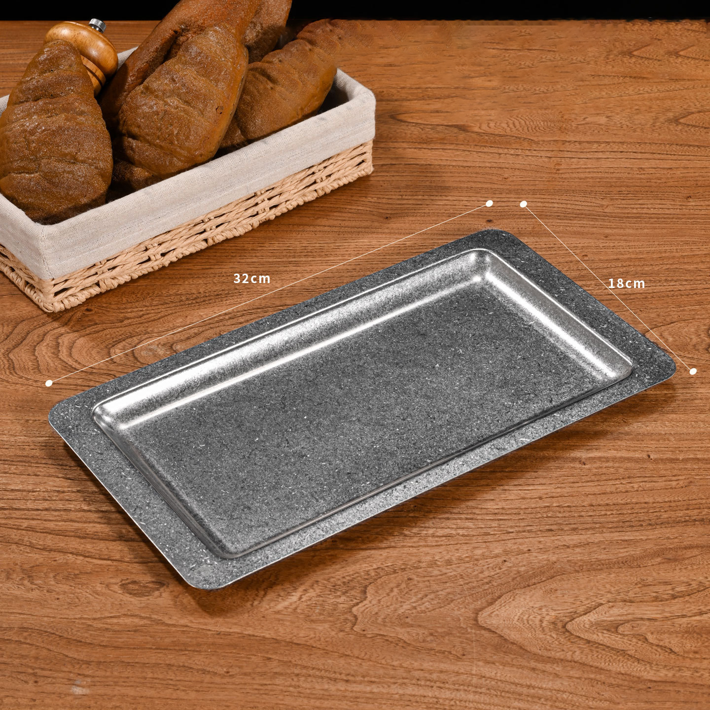 retro silver -- 32*18cm