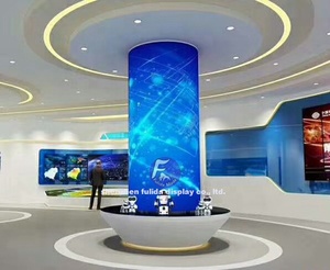 P1.56 P1.8 P2 P3 P4 Display a Led per interni pubblicità Video Led pannello a parete morbido flessibile modulo Led schermo per noleggio eventi - Product Image 5