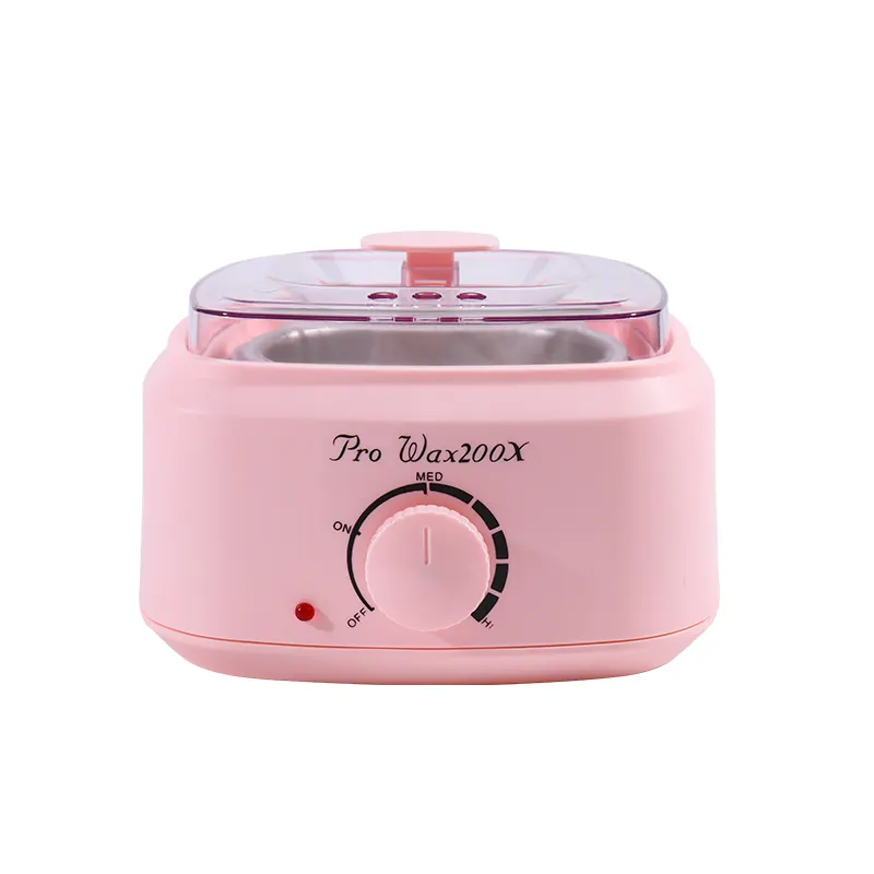 Portatile beauty and the beast elettrico rosa wax pot warmer depilazione kit riscaldatore di cera campione per spa