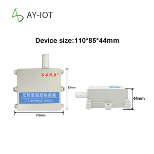 Sistema de alarma IoT inalámbrico LORA de baja potencia Sensor de detección de temperatura y humedad de señal fuerte Batería de larga duración de largo alcance - Product Image 4