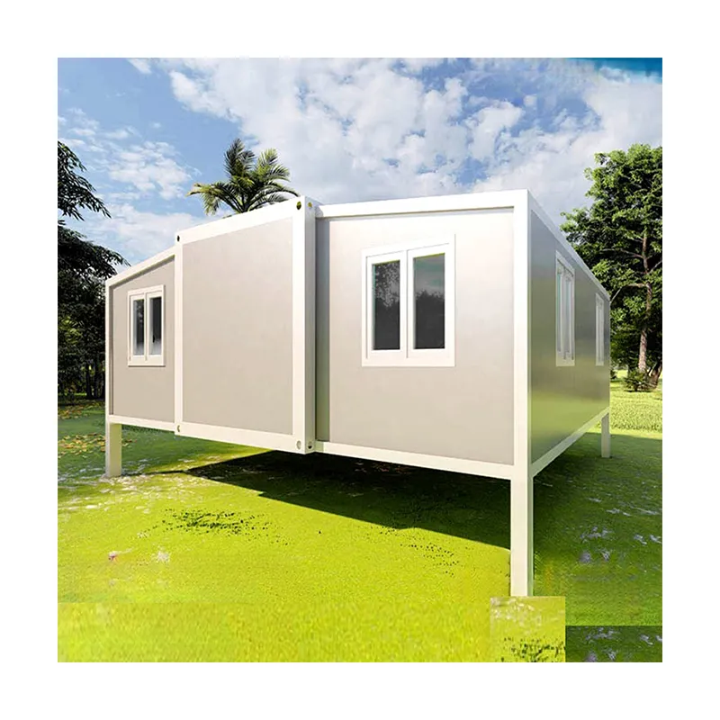 럭셔리 작은 집 조립식 프레임 오두막 부동산 접이식 휴일 컨테이너 하우스 확장 가능한 홈