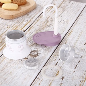 Mini alüminyum tek tüp ev Moka Pot kahve makinesi cezve bir fincan - Product Image 6
