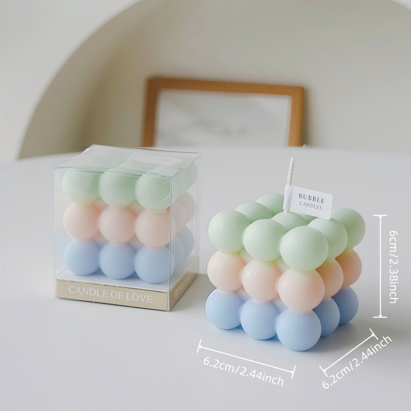 Light Green / Soft Pink / Light Blue