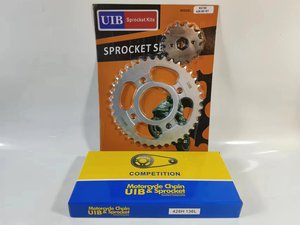 Nhà máy trực tiếp chuỗi xích Kit 428 428H xe máy xích chất lượng cao Ổ Đĩa xích Kit - Product Image 2