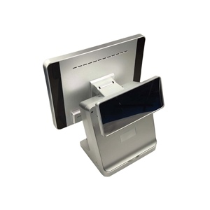15.6&quot;Single Dual Touch Screen Windows <strong>Linux</strong> POS System <strong>Device</strong> With Barcode Cash Box and Thermal Printer for Fast Food - Product Image 4