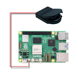 Raspberry Pi Echtzeituhr modul RTC-Batterie leistung gemessen wiederauf ladbar für Raspberry Pi 5 Development Board