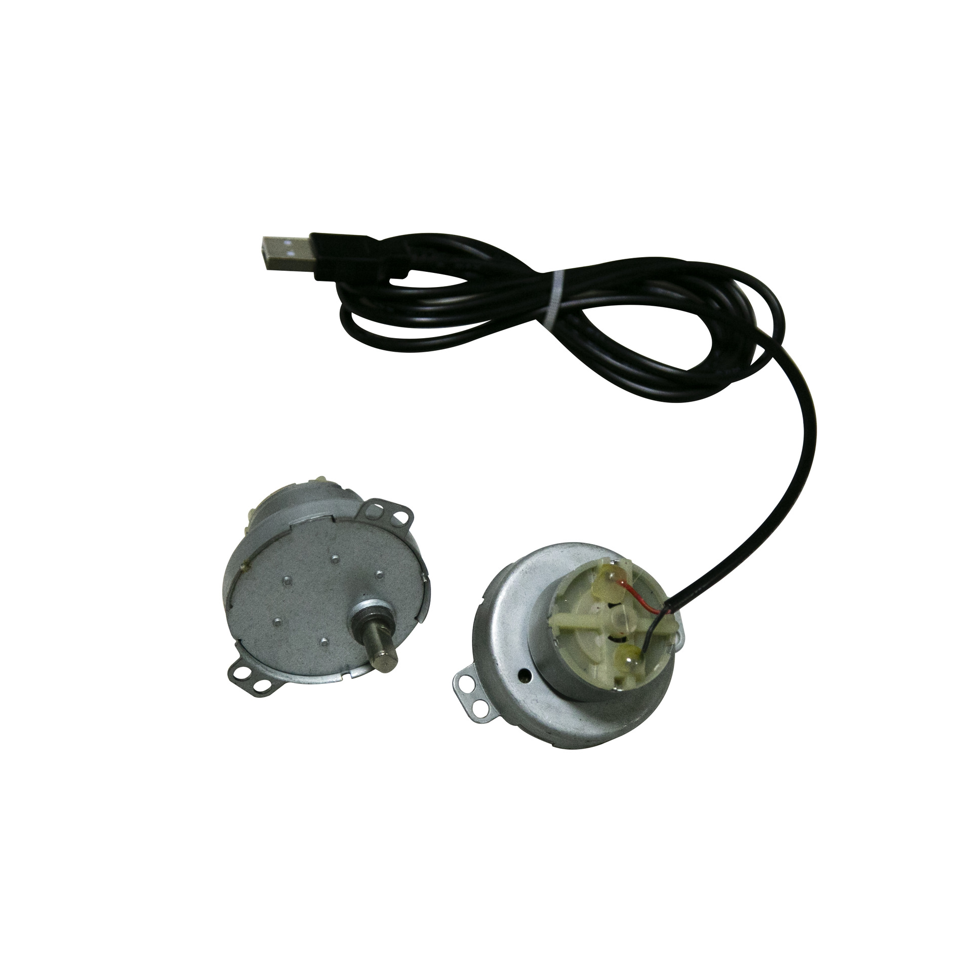 Moteur argenté avec USB