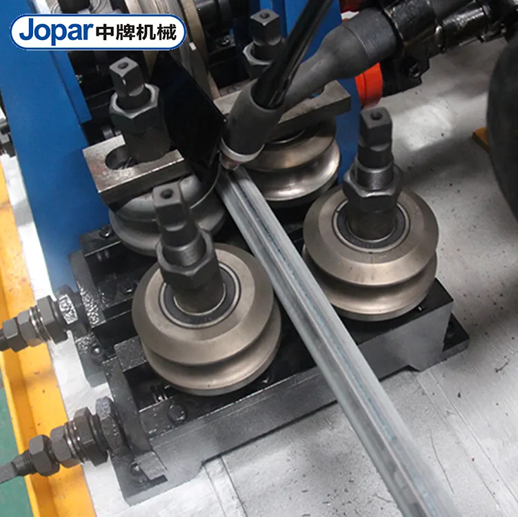 Jopar prix d'usine 304 / 201 SS bobine décoration tuyau carré faisant la Machine Tube Mill