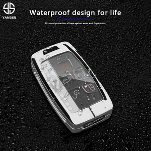 ฝาครอบป้องกันคาร์บอนไฟเบอร์สําหรับLand Rover Range Rover Sport Evoque FreelanderสําหรับJaguar XF XJ XE XJL XF Fobเชลล์ - Product Image 6