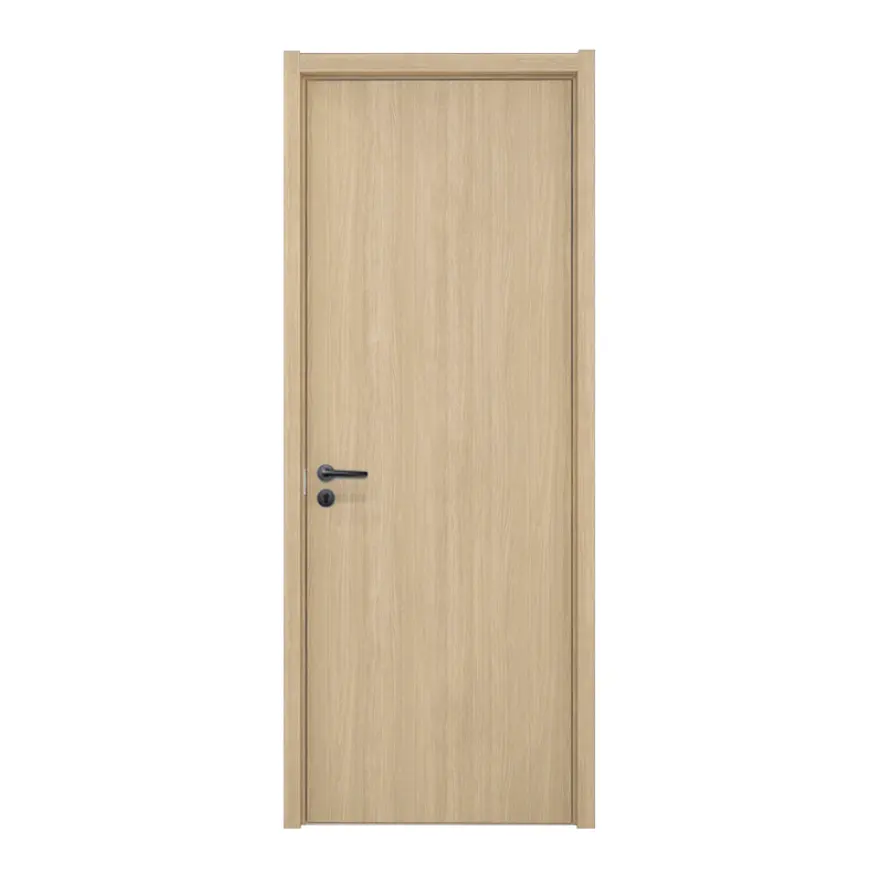 Дешевая белая печатная дверь с полым сердечником МДФ деревянная Внутренняя дверь современный дизайн для дома