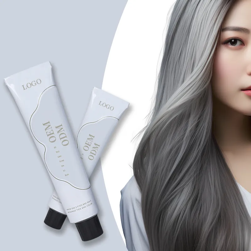Diwei Factory OEM/ODM tinte de cabello profesional 100 tinte de cabello gris Color para peluquería Sitio Web tipo de origen crema GUA
