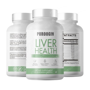 OEM Artichoke ekstrak susu suplemen Thistle Dandelion akar kunyit Berberine kesehatan hati vitmie D kapsul dukungan - Product Image 1