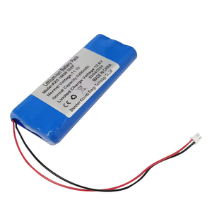 可充电12伏锂离子电池锂离子电池组12 V 5000毫安时18650 3S2P 11.1v 12v锂电池5200毫安时发光二极管灯 - Product Image 2