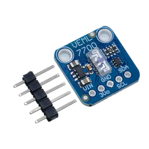 Módulo de sensor de luz ambiental VEML7700, placa de sensor de medición de luz Lux de 120K, interfaz I2C IIC de 3,3 V 5V para Raspberry Pi