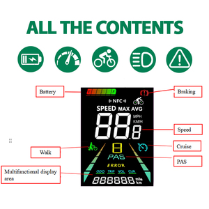 F3 NFC điện tử Xe Đạp Đồng hồ tốc độ ciclocompuador tay đua xe đạp Scooter hiển thị xe đạp Màn hình LCD E xe đạp chuyển đổi Kit cho xe đạp đường - Product Image 5