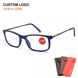 Bán buôn cổ điển hình chữ nhật khung lão thị retro thời trang mới Pc Giá Rẻ đọc kính cho nam giới phụ nữ Kính đọc sách biểu tượng tùy chỉnh - Product Image 1