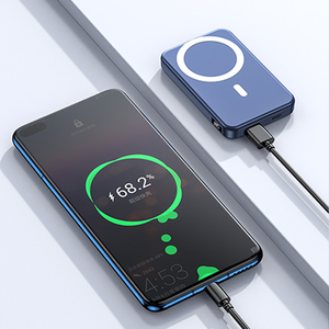 Iphone için Apple için kablosuz manyetik şarj bankası hızlı şarj ultra-ince taşınabilir 10000 ma şarj bankası - Product Image 4