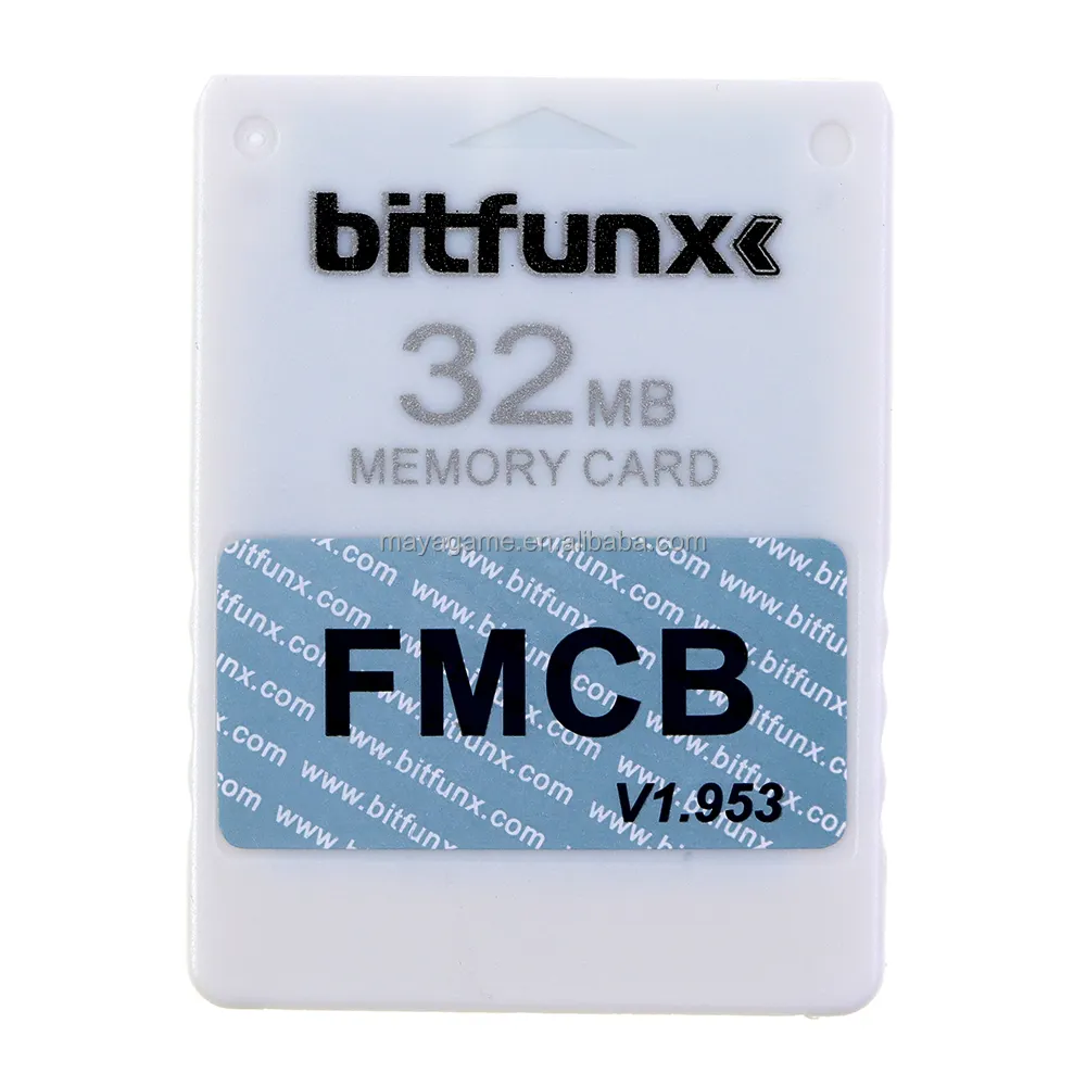بطاقة ذاكرة محمولة للألعاب MCboot بطاقة ذاكرة احترافية v1.953 FMCB 8/16/32/64 ميجابايت لوحدة التحكم في الألعاب Ps2