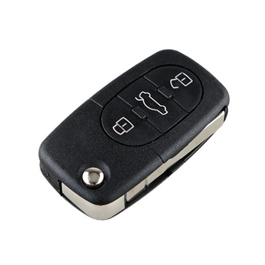 3 düğmeler 434MHz Audi çip anahtarsız giriş Fob akıllı araba anahtarı uzaktan Audi A3 A4 A6 A8 TT için FCC ID: 4d: Audi k - Product Image 3