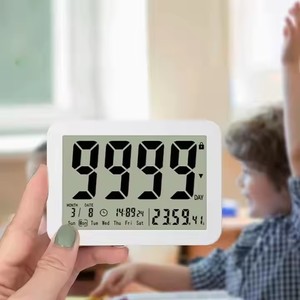 Цифровой таймер обратного отсчета на 9999 дней, электронный магнитный Таймер для занятий фитнесом - Product Image 6