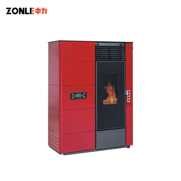 ECO-friendly Smokeless 304 Stainless Steel Wood Pellet Boiler Stove Home Heaters
