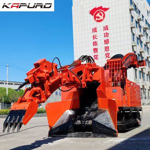 KAPURO Crawler Mucker MTS-80 dengan Breaker desain kompak lebar 1.8m terowongan fleksibel penambangan - Product Image 2