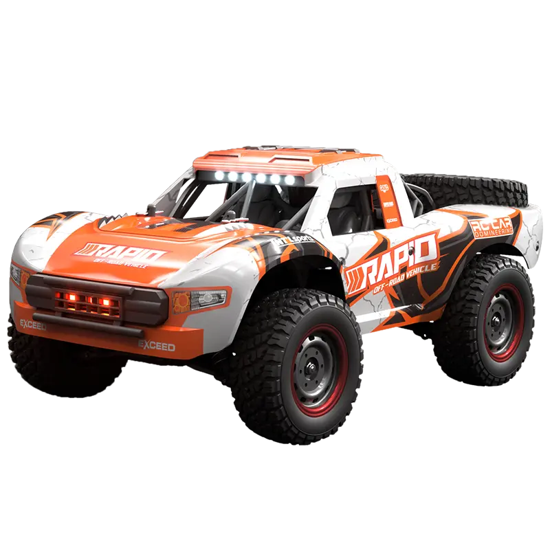 POSK Brushless JJRC Q130 Motor Mobil Kecepatan Tinggi RC 70Km/Jam Truk 2.4G Remote Control Mainan Mobil RC untuk Hadiah Anak-anak