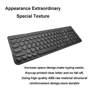 2.4G Wireless Slim 96-Key USB Compatible Quiet Office <strong>Keyboard</strong> with Multi-Media <strong>Functions</strong> <strong>Computer</strong> Accessory in Stock