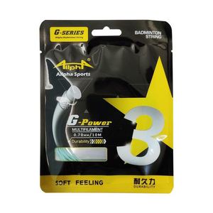 YOUNGJOY alta calidad 0,7mm polímero nailon multifilamento máquina encordado durabilidad raqueta bádminton red encordado - Product Image 4