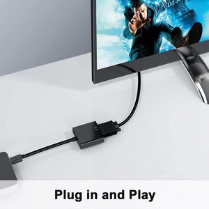 Minipuerto de pantalla a VGA, adaptador Mini DP a VGA macho a hembra - Product Image 2