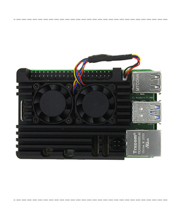 Raspberry Pi 5 modello 4GB 8GB RAM BCM2712 in stock lampone Pi5 in lega di alluminio doppia ventola Case kit di sviluppo - Product Image 6