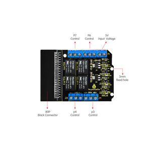 Keyestudio 4 vie 5V modulo relè scheda Breakout per Microbit - Product Image 6
