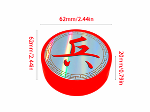 Chất lượng cao đào hoa trái tim màu silicon cờ vua mảnh hộp lưu trữ với ba kích cỡ để lựa chọn - Product Image 5