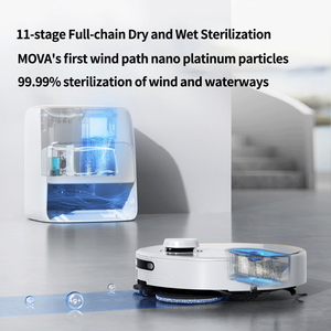 MOVA V30 akıllı süpürme robotu 120000Pa otomatik toz toplama saç kesme anti-sarma ıslak ve kuru robotlu süpürge - Product Image 6