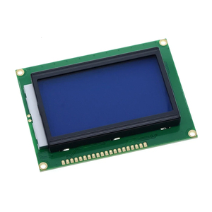 128*64 DOTS LCD-Modul 5V Blue Screen 12864 LCD mit Hintergrund beleuchtung ST7920 Parallel Port LCD12864 - Product Image 6