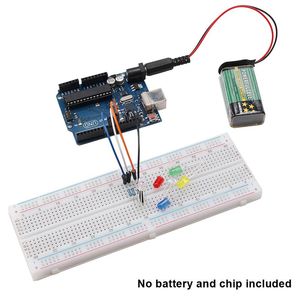 Geeignete Entwicklungs platine Elektronisches Komponenten-Kit mit Anfänger Super Kit Maker Education Rapid Prototyping Development Tool - Product Image 4