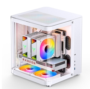 New JONS-BO TK 1 2.0 WHITE Back Intasll Computer <strong>Case</strong> for Gaming <strong>case</strong> <strong>PC</strong> Perspective <strong>case</strong> - Product Image 1