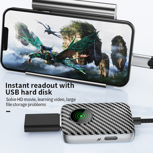 带c型耳机插孔的USB 3.0或c型OTG适配器照明，同时支持iPhone 7 8X11 12 Pro Max的快速充电 - Product Image 6