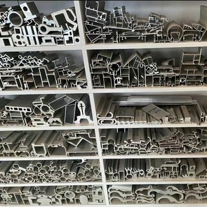 40x40 t स्लॉट एल्यूमीनियम औद्योगिक प्रोफ़ाइल एक्सट्रूज़न नॉडिज़्ड फिनिश 20x20 cnc. - Product Image 3